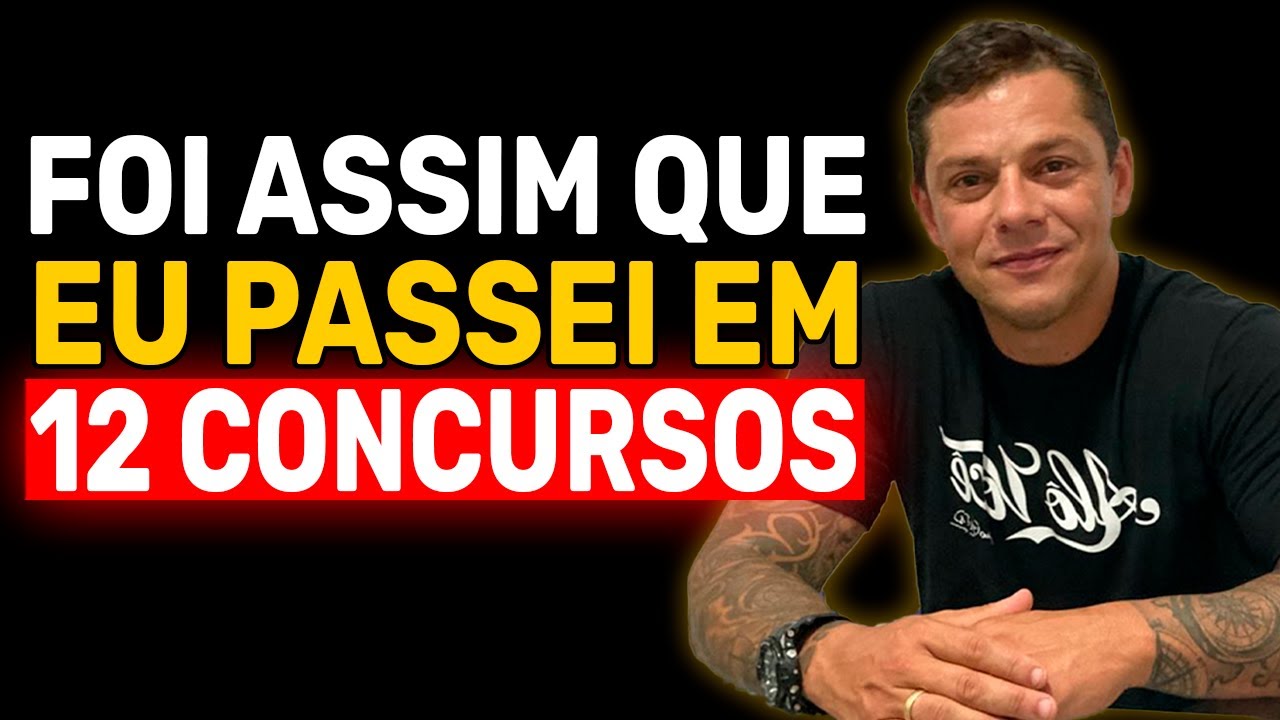 MACETE DE ESTUDO PARA SER APROVADO EM QUALQUER CONCURSO PÚBLICO