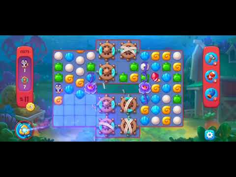 Fishdom Hard Level 11675 (with full seashell) @choraelmin