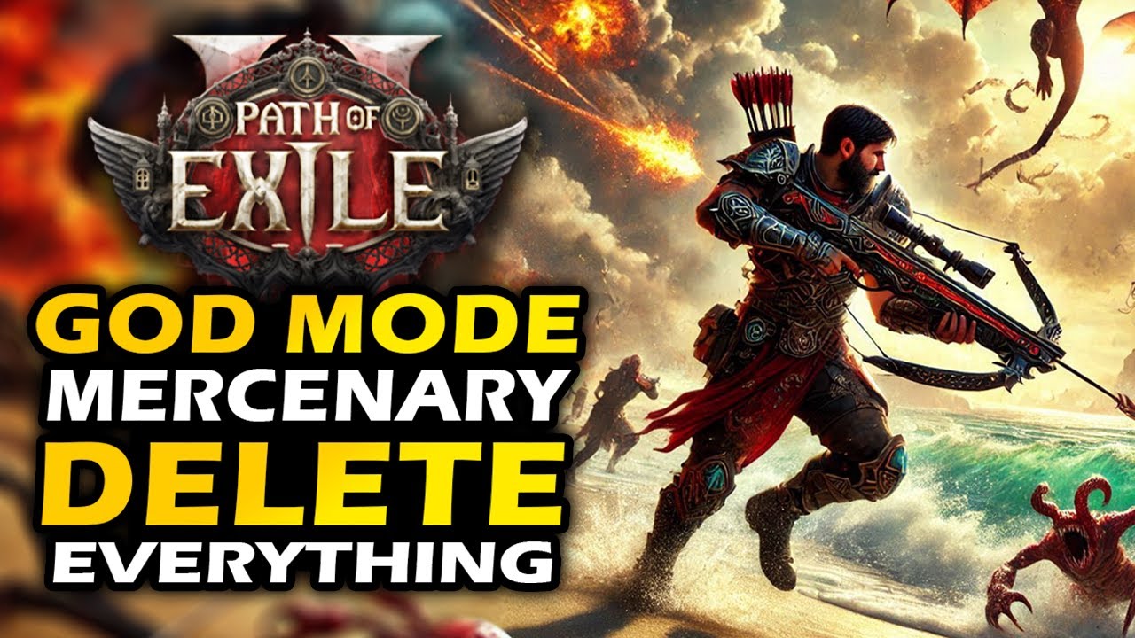 POE2 - The Best Mercenary Leveling and Endgame Build - YouTube