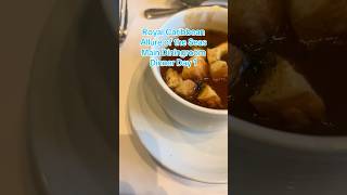 Royal Caribbean Allure of the Seas Main Dining room Dinner Day 1