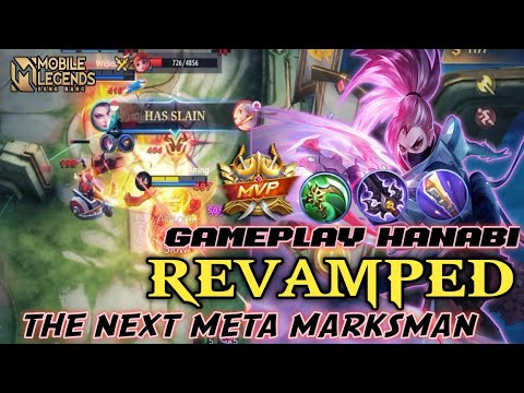 Hanabi Revamped Gameplay The New Meta Marksman (Misterius Gaming) - Mobile Legends Bang-bang