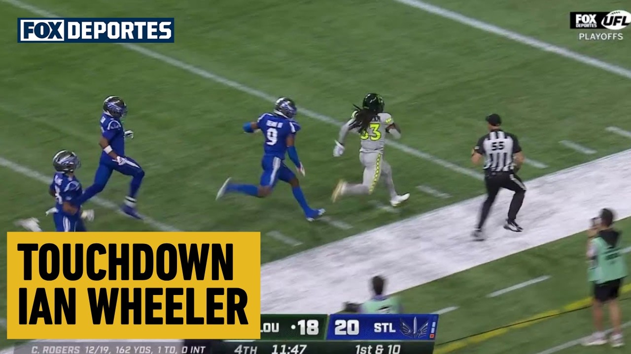 🚨 TOUCHDOWN Ian Wheeler | Louisville Kings 25-20 St. Louis Battlehawks | UFL Playoffs 2026