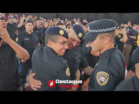 Cajamar faz formatura de 57 novos guardas municipais.