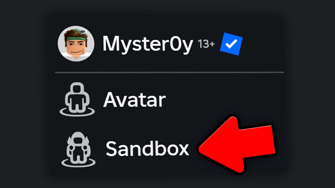 TODOS OS ITENS DE GRAÇA NO ROBLOX COMO ATIVAR O SANDBOX NO ROBLOX