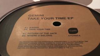Gemini "Return Of The Jack" CYC005.6