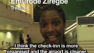 preview picture of video 'KLM Club Africa visits Lagos airport'