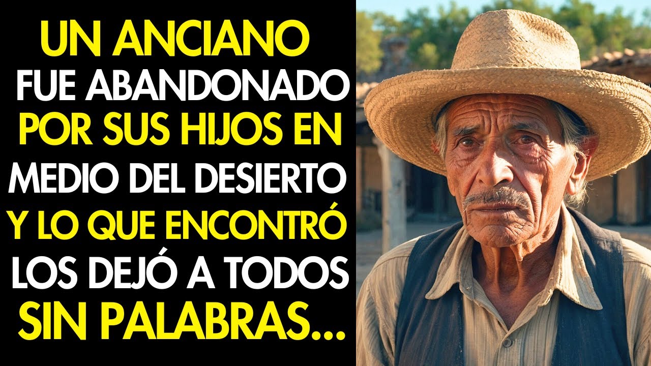 Sus Hijos lo Abandonaron en el Desierto, Pero lo que Encontró Allí Nadie lo Esperaba… Historia Real