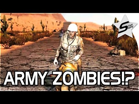 7 Days to Die ALPHA 15 Gameplay Part 7 - "ARMY BASE & ZOMBIES!"