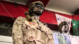 Uncle Sam's Navy Outfitters a Surplus Store in New York offering Army Surplus
