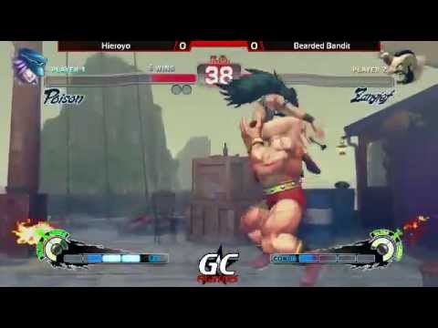 Hieroyo (Poison) vs Bearded Bandit (Zangief) in USF4 | TT14 Highlight