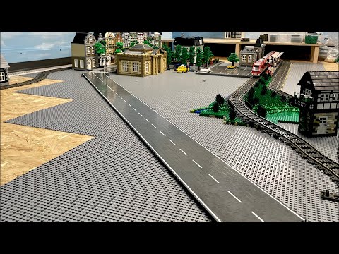 Extrem abwechslungsreiches Straßenbauen - Bau einer Lego Stadt Teil 194.