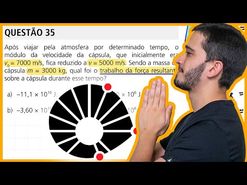 Unicamp 2024 - After traveling through the atmosphere for a certain amount of time, the module of...