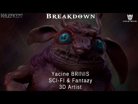 Maleficent Breakdown 2016 Wallerbog By Yacine BRINIS 3D Character & Creature Designer