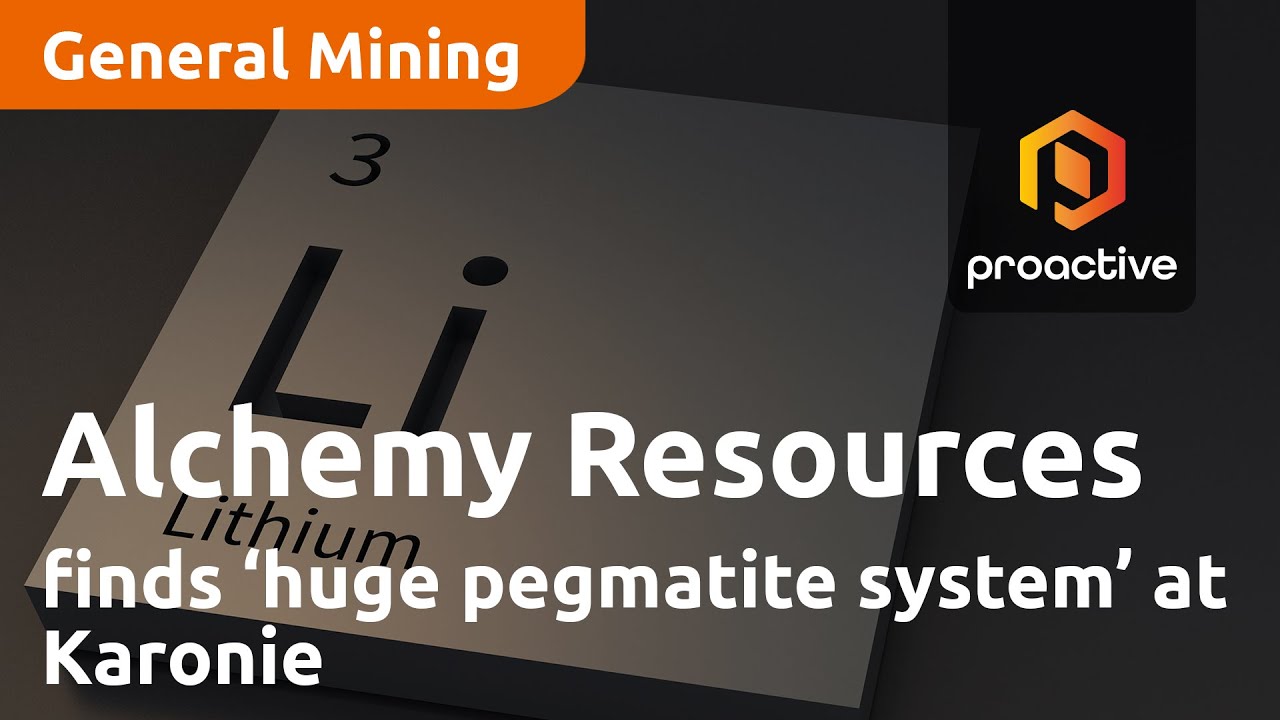 Alchemy Resources finds ‘huge pegmatite system’ at Karonie