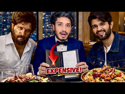 Eating at CELEBRITY Restaurant for 24 Hours in Hydrabad!