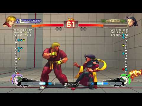 SSFIVAE~ Ken (its showtime 1p) vs.  Rose (CafeId RoseCarl) HD