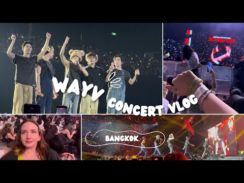 WayV Bangkok | from China to Thailand | concert vlog 