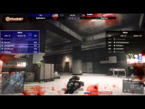 Exertus vs Eyeballers Map 2 - Group B - Dreamhack Winter 2013 - Battlefield 4