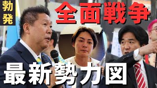 スタート - 【立花孝志 vs 黒川敦彦】全面戦争勃発➡︎青汁王子のLINEで新事実発覚! 三崎優太と停戦?青汁ヒルズ街宣警察沙汰に苦言【切り抜き ホリエモン 大津綾香 政治家女子48党 川上量生 宏洋 立花隆】