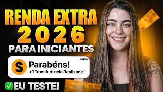 EU TESTEI!! 3 trabalhos online para renda extra em 2026 (para iniciantes)