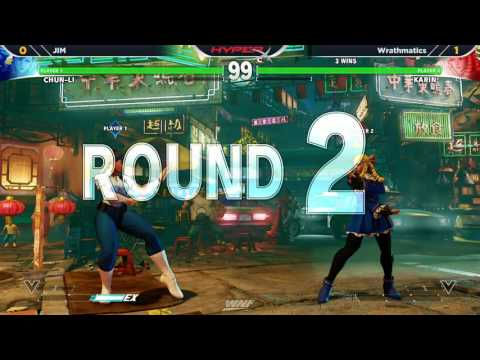 WNF SFV - Off Season 2.4 - JIM (Chun-Li) vs Wrathmatics (Karin)