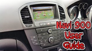 Vauxhall Navi 900 Infotainment System User Guide ( Opel , Holden , Buick ) : How To Use Tutorial