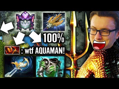MIRACLE AQUAMAN [Slardar] WTF is that Bashrate New IMBA Hero Crazy Fun Pub Gameplay