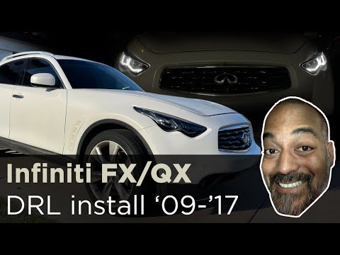 DRL full install video for Infiniti FX/QX 09-17