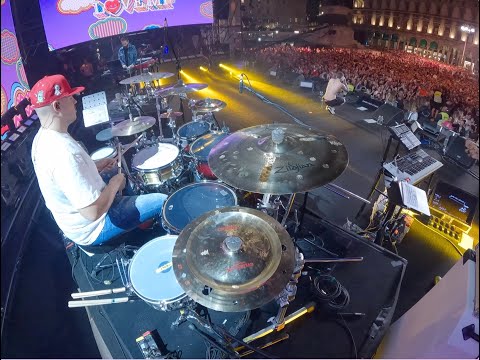 B-Dog - Bimbi per strada (Drum Cam) w/ Fedez