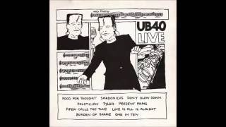 UB40 - The Piper Calls The Tune (Live Album)