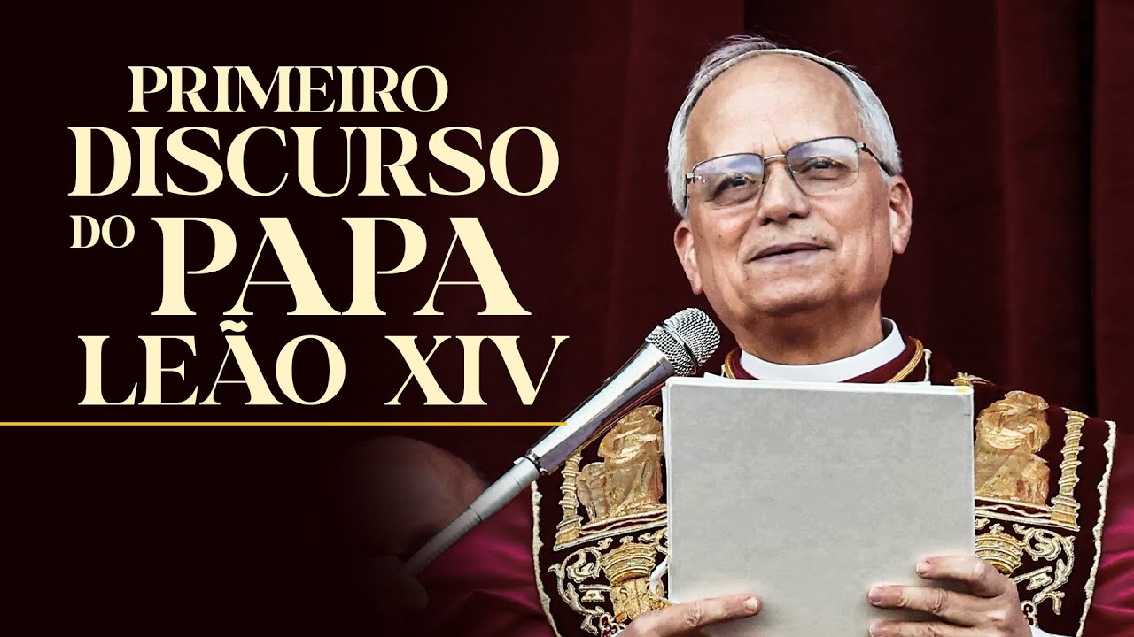 [LEGENDADO] PRIMEIRO DISCURSO DO PAPA LEÃO XIV