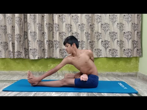 Ardha Matsyendrasana -2 ( Prostate and bladder do not become hypertrophied)