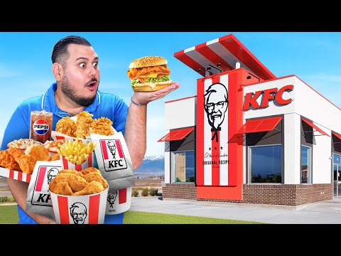 We ate the ENTIRE KFC menu