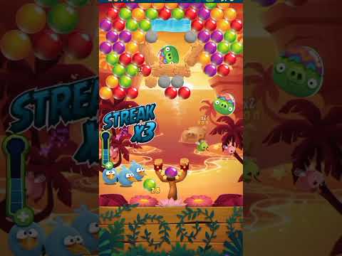 Angry Bird Pop Bubble Shooter Hard Level / MamaJackielyn Rosco vlogs