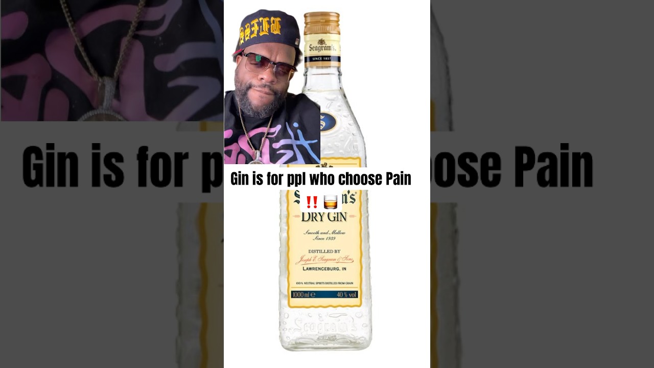 Gin is for people who choose pain ‼️