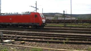 preview picture of video 'DB Schenker 186 325 7 in Dillingen-Saar!'