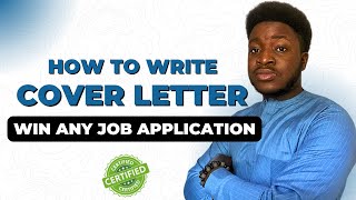 How To Write COVER LETTER For Job Application || Step By Step Tutorial