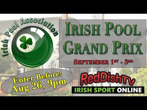Announcment: Irish Pool Grand Prix, Enter before Aug 26 - IPA Eightball Pool