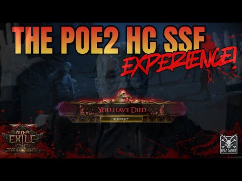 HC SSF in POE2 ist pures Kino – Mein erstes Mal im Hardcore-Solo-Selbstfund-Modus – Path of Exile 2