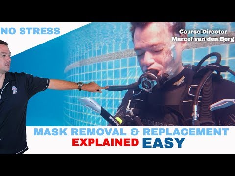 Mask Removal and Replacement 🥽 PADI Open Water Diver Course • Scuba Diving Tips