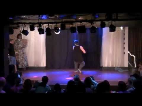 Hot Mess 2 Waacking battle semi-final sugar Queen vs Emilio