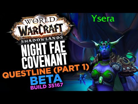 Night Fae Covenant Questline (Part 1) | Shadowlands Beta 35167