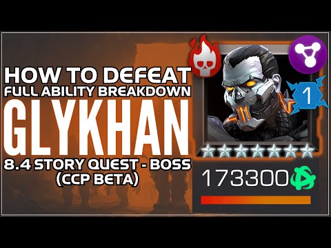 How to Defeat Act 8.4 Boss - GLYKHAN (Beta) - Guide - Full Breakdown - MCOC