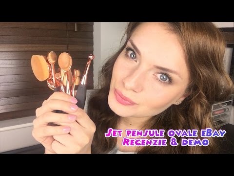 Set Pensule Ovale eBay | Recenzie & Demo | Bonkers4Beauty RO
