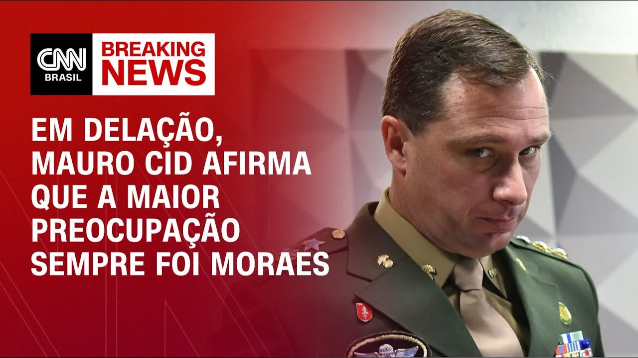 Em delação, Mauro Cid afirma que a maior preocupação sempre foi Moraes | BASTIDORES CNN