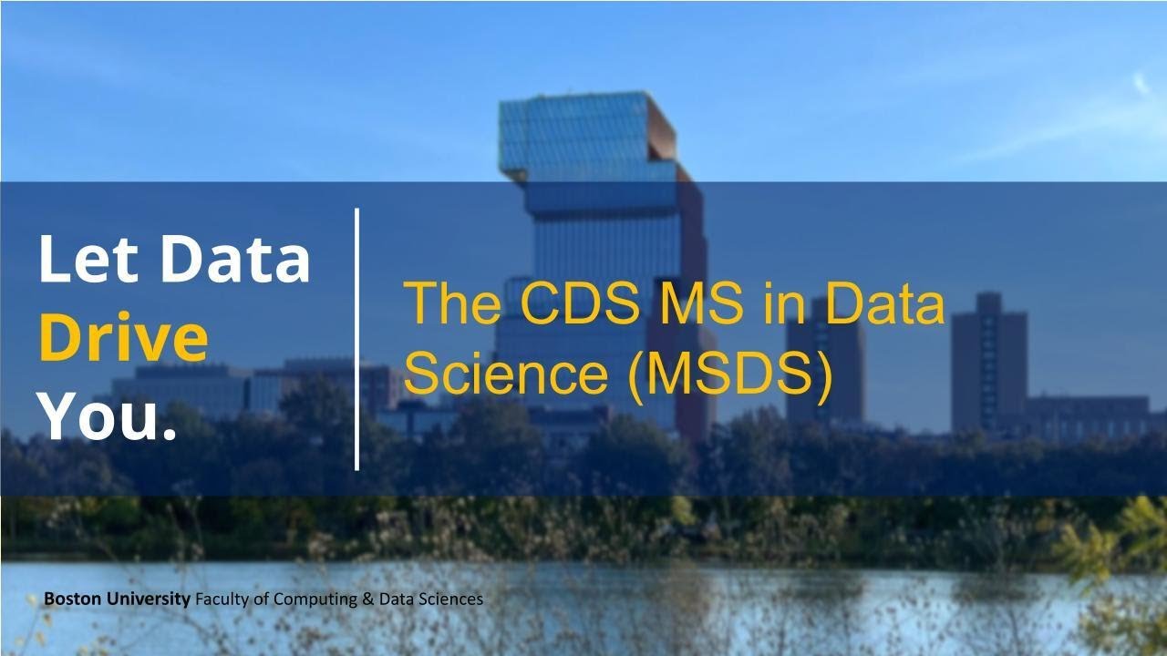 Master of Science in Data Science at Boston University
