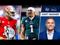 NFL Network S Kurt Warner Breaks Down The 49ers Vs Eagles Wild Card Showdown The Rich Eisen Show