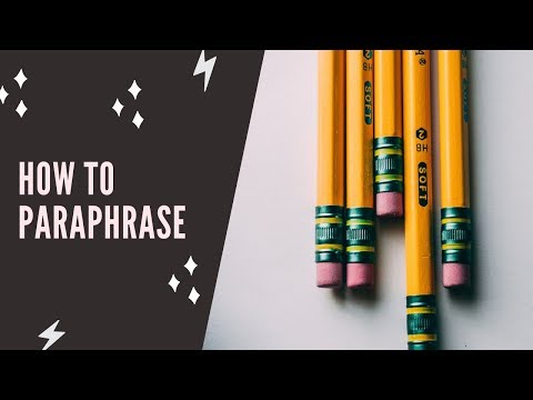 3 best methods to paraphrase like a pro