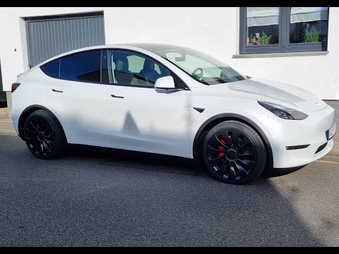 Tesla Model Y Performance MIG Auslieferung nach Berlin Neustart, leider nicht Perfekt Rundgang