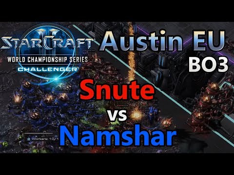 EU Open Qualifier #1 - Snute (Z) vs Namshar (Z) - WCS Austin Challenger